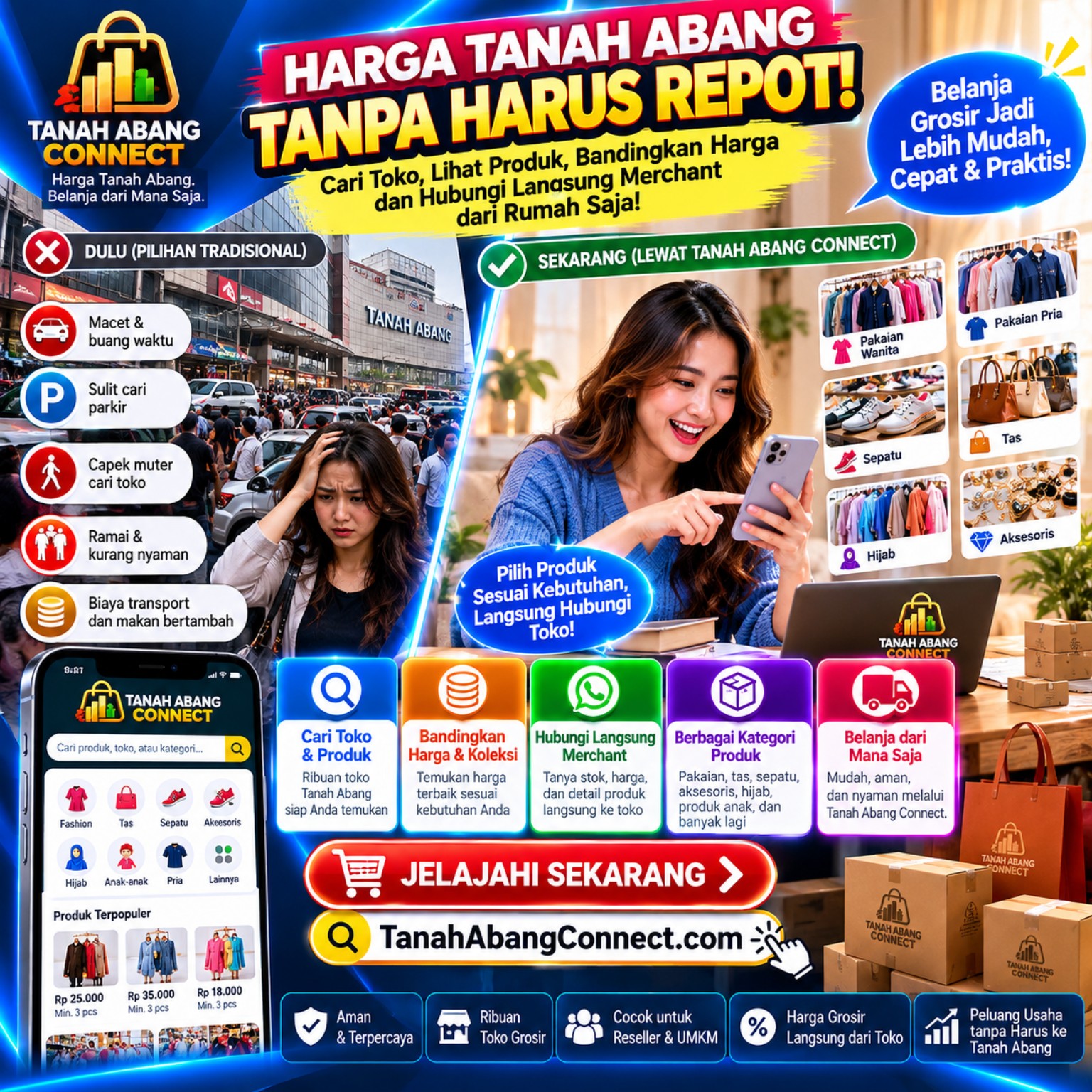Materi resmi TAC M01: Cari Kebutuhan Grosir? Mulai dari Tanah Abang Connect!
