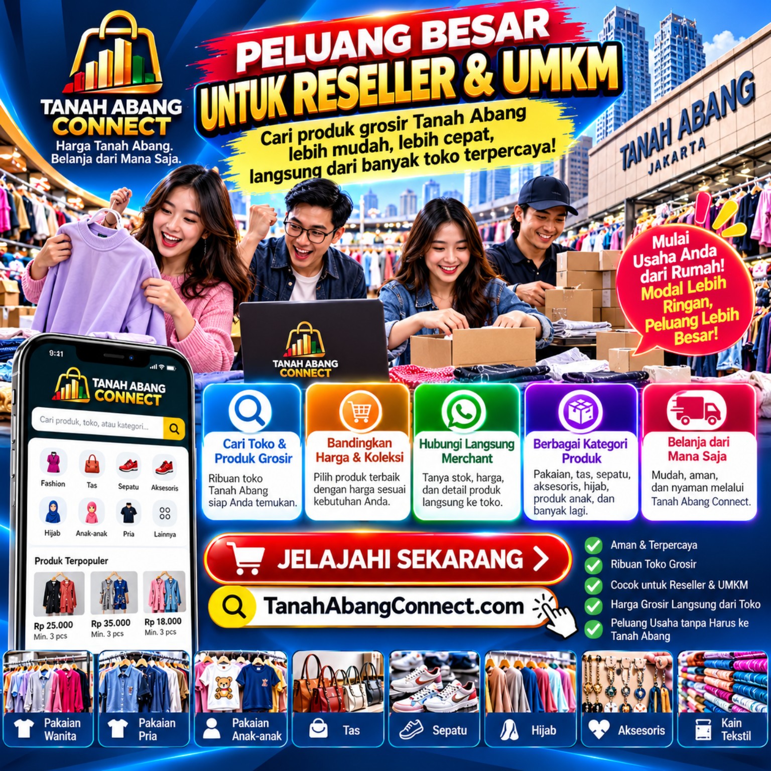 Materi resmi TAC M02: Mau Mulai Usaha? Mulai dari Produk Tanah Abang!